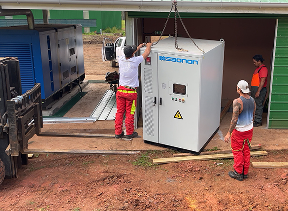 法属波利尼西亚“光伏+储能+柴发”微电网系统